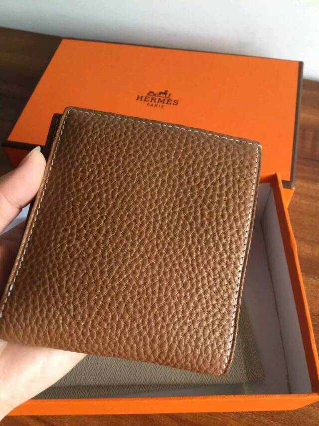 Top Quality Hermes Original Togo Leather Wallet - 4 Color In Stock